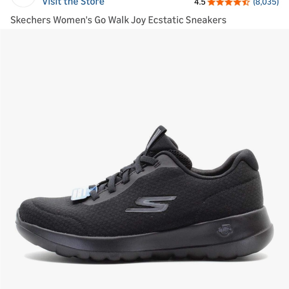 Skechers Women's Go Walk Joy Ecstatic Sneakers - Picture 4 of 4